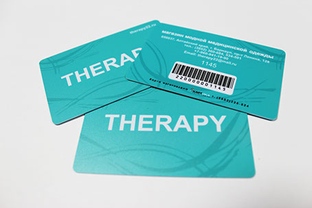 Карта магазина стильной медицинской одежды «Therapy»